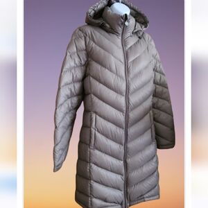 Kelvin Klein Taupe Puffer Coat